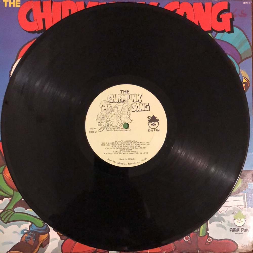 The Chipmunk Song Vinyl Lp '78 - Picture 6 of 6